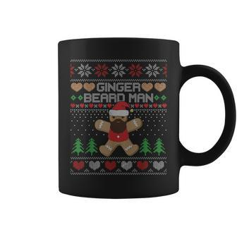Christmas Ginger Beard Man Ugly Xmas Sweater Coffee Mug - Seseable