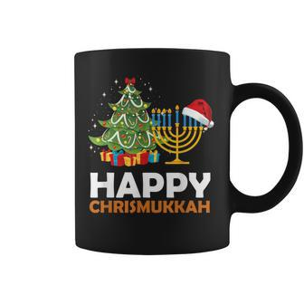 Christmas Hanukkah Chanukah Merry Happy Chrismukkah Coffee Mug - Seseable