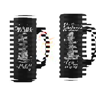 Christmas In July Baseball Snowman Santa Hat Summer Coffee Mug - Monsterry