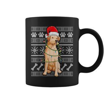 Christmas Labrador Dog Ugly Dog Sweater Coffee Mug - Seseable