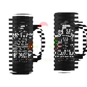 Christmas Most Likely Pet The Reindeer Matching Family Coffee Mug - Thegiftio