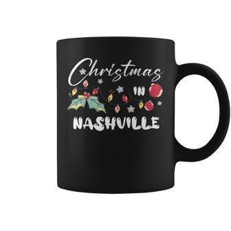 Christmas In Nashville Family Reunion Trip 2023 Matching Coffee Mug | Mazezy AU