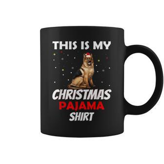 This Is My Christmas Pajama German Shepherd Coffee Mug - Thegiftio UK