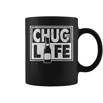 Chug Life Funny College Beer Alcohol Drinking Games Coffee Mug | Mazezy