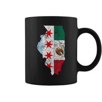 Cinco De Mayo Chicago Mexican Flag Men Women Kids Gift Coffee Mug | Mazezy