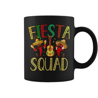 Cinco De Mayo Guacamole Fiesta Squad Mexican American Coffee Mug | Mazezy