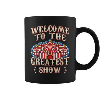 Circus Gifts For Party Ringmaster Carnival Strongman Tamer Coffee Mug - Seseable