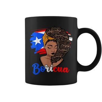 City State Puerto Rico Flag Boricua Puerto Rican Women Girl Coffee Mug - Seseable