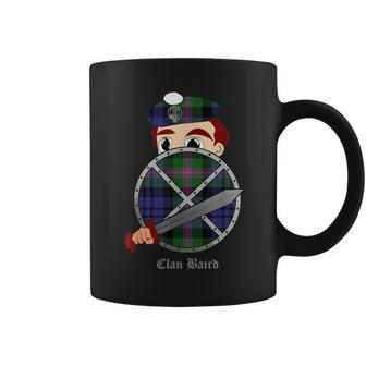 Clan Baird Surname Last Name Scottish Tartan Crest Funny Last Name Designs Funny Gifts Coffee Mug | Mazezy