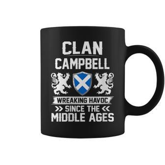 Clan Campbell Scottish Family Clan Scotland Wreaking Havoc M Gift For Womens Coffee Mug | Mazezy
