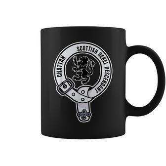 Clan Chattan Badge Lion Rebel Scottish Crest Coffee Mug - Thegiftio UK