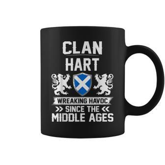Clan Hart Scottish Family Clan Scotland Wreaking Havoc T18 Coffee Mug | Mazezy