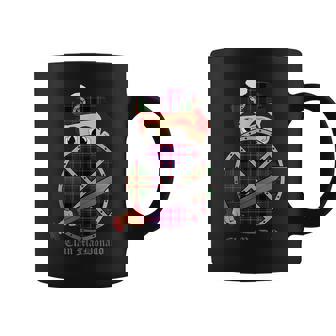 Clan Macdonald Surname Last Name Scottish Tartan Crest Funny Last Name Designs Funny Gifts Coffee Mug | Mazezy