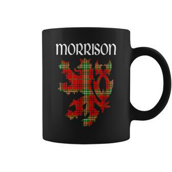 Clan Morrison Tartan Scottish Family Name Scotland Pride Pride Month Funny Designs Funny Gifts Coffee Mug | Mazezy