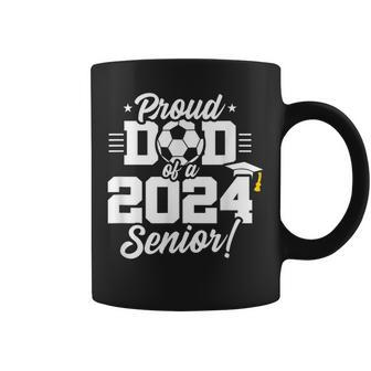 Class Of 2024 Senior Year Soccer Dad Senior 2024 Coffee Mug - Monsterry