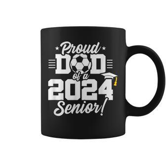 Class Of 2024 Senior Year Soccer Dad Senior 2024 Coffee Mug - Thegiftio UK