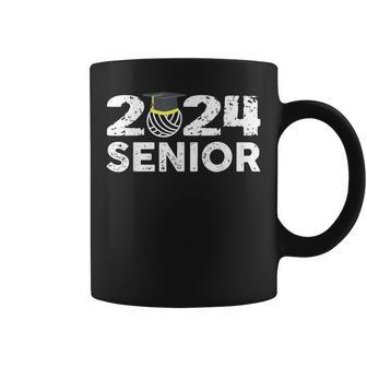 Class Of 2024 Volleyball Senior 2024 Volleyball Coffee Mug - Seseable