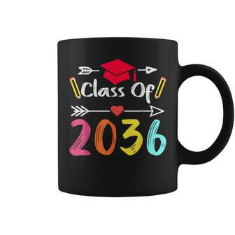 Class Of 2036 Grow With Me First Day Of School Graduation Coffee Mug - Monsterry