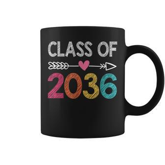 Class Of 2036 Kindergarten Pre K Grow With Me Graduation Coffee Mug - Seseable