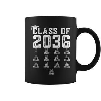 Class Of 2036 Grow With Me With Space For Checkmarks Coffee Mug | Mazezy