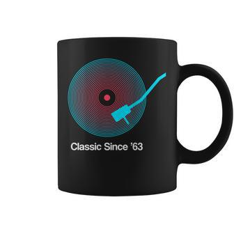 Classic Since '63 Vinyl 60Th Birthday Idea For Coffee Mug - Seseable