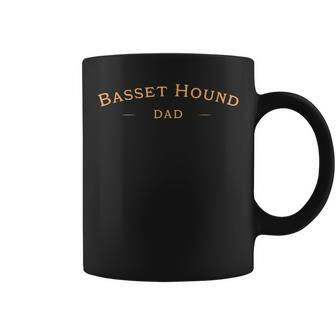Classic Basset Hound Dad Basset Hound Dog Dad Coffee Mug | Mazezy