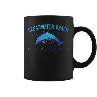Clearwater Beach Florida Dolphin Scuba Diving Snorkeling Coffee Mug | Mazezy