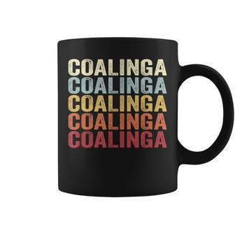 Coalinga California Coalinga Ca Retro Vintage Text Coffee Mug | Mazezy