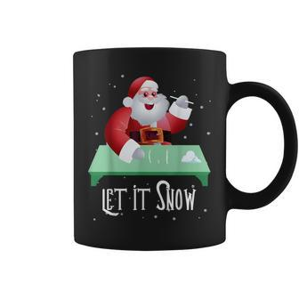 Cocaine Snorting Santa Christmas Sweater Coffee Mug | Mazezy DE