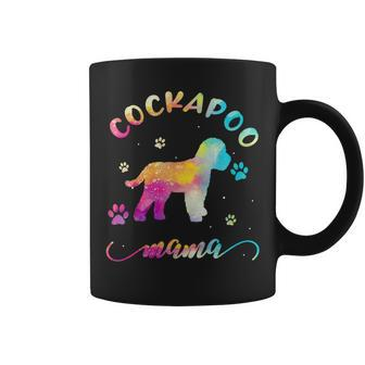 Cockapoo Mama Colorful Cockapoo Mom Coffee Mug | Mazezy