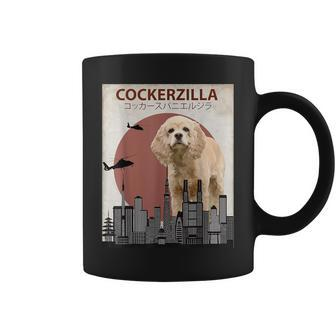 Cockerzilla Cocker Spaniel Dog Lovers Coffee Mug | Mazezy DE