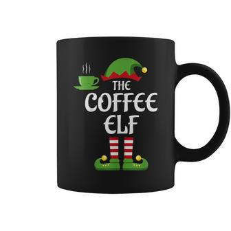 Coffee Elf Family Matching Group Christmas Coffee Mug - Seseable