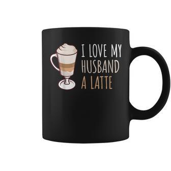 Coffee Latte Macchiato Husband Wife Coffee Mug | Mazezy