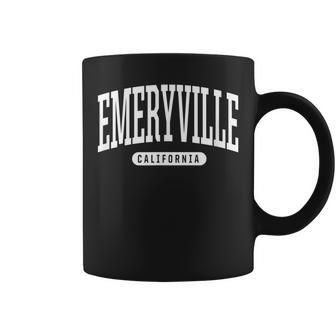College Style Emeryville California Souvenir Coffee Mug | Mazezy