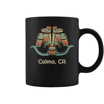 Colma California Thunderbird Nw Native American Coffee Mug | Mazezy
