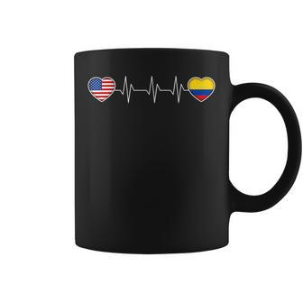 Colombia & Usa Coffee Mug | Mazezy