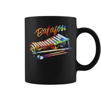 Colorful Balafon Xylophone African Music Instrument Coffee Mug | Mazezy