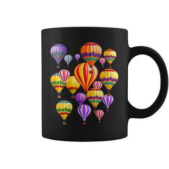 Colorful Hot Air Balloons Coffee Mug - Seseable