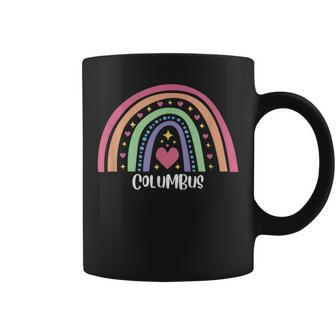Columbus Georgia Ga Us Cities Gay Pride Lgbtq Coffee Mug | Mazezy