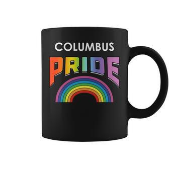 Columbus Lgbt Pride 2020 Rainbow Coffee Mug | Mazezy