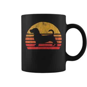 Cool & Retro Bassett Hound Vintage Dog Breed s Coffee Mug | Mazezy