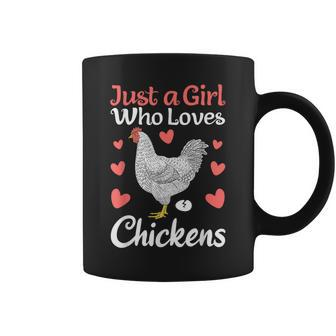 Cool Chicken Design For Women Girls Chicken Farmer Lovers Coffee Mug - Monsterry