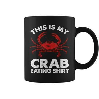 Cool Crab For Men Women Crab Eating Crab Boil Lover Crabs Coffee Mug | Mazezy