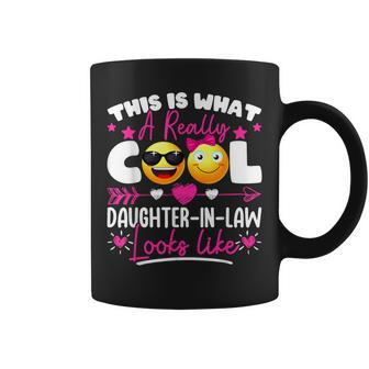 Cool Daughter-In-Law Funny Father Or Mother In Law Son Dad Coffee Mug | Mazezy UK