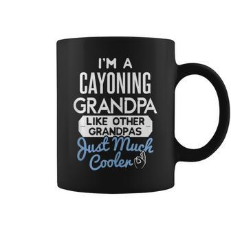 Cool Fathers Day Cayoning Grandpa Coffee Mug | Mazezy