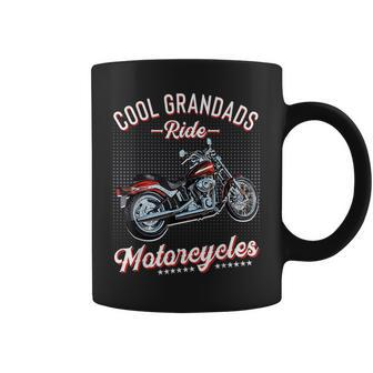 Cool Grandads Ride Motorcycles Grandad Biker Motorbike Coffee Mug | Mazezy