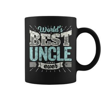 Cool Uncles Gift T Worlds Best Uncle Ever Family Coffee Mug | Mazezy AU