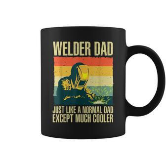 Cool Welding For Men Dad Ironworker Welder Pipefitter Worker Coffee Mug - Seseable