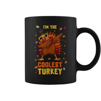 Coolest Turkey Matching Family Group Thanksgiving Party Pj Coffee Mug - Seseable