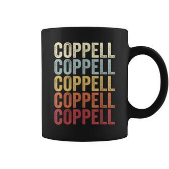 Coppell Texas Coppell Tx Retro Vintage Text Coffee Mug | Mazezy